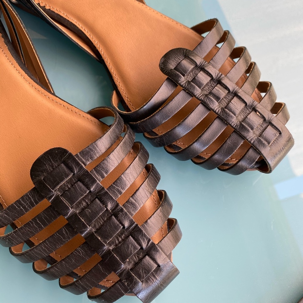 New crevo Sidney Huaracha black sandals - Picture 3 of 6